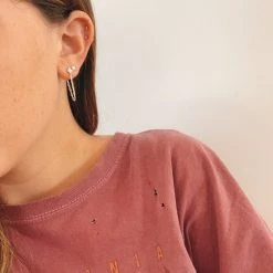 Indie Mae The AJ Drop Chain Earring Earrings