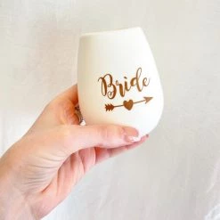 Indie Collection New Arrivals Bride Tribe Portable Wine Glass Set
