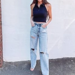 Indie Collection Clothes Dad Jeans - Medium Wash 13 Indie Collection Clothes Dad Jeans - Medium Wash