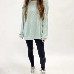 Indie Mae Savannah Waffle Pullover