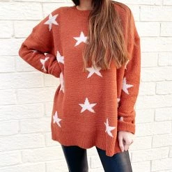 Indie Mae Fuzzy Starstruck Sweater