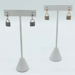 Indie Mae Crystal Lock Huggies