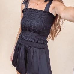 Indie Collection Adair Smocked Top (Multiple Colors) USA Collection