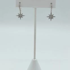 Indie Mae Jewelry Starburst Huggie Hoop