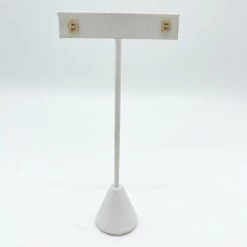 Indie Collection Crystal Initial Stud Earrings