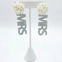 Indie Collection Mrs. To-Be Earrings New Arrivals