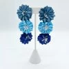 Indie Collection Blue Fleur Earrings