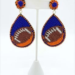Indie Collection Gameday Football Earrings New Arrivals