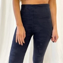 Indie Mae Clothes Black Camo Leggings