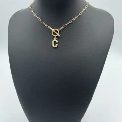 Indie Mae The Cher Initial Necklace 13 Indie Mae The Cher Initial Necklace