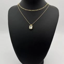 Indie Collection Crystal Layered Necklace