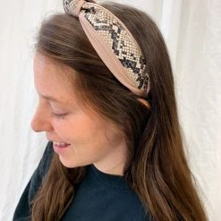 Indie Mae Accessories Snake Skin Headband
