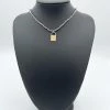 Indie Collection Beaded Lock Necklace Jewelry