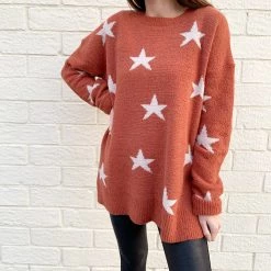 Indie Mae Fuzzy Starstruck Sweater