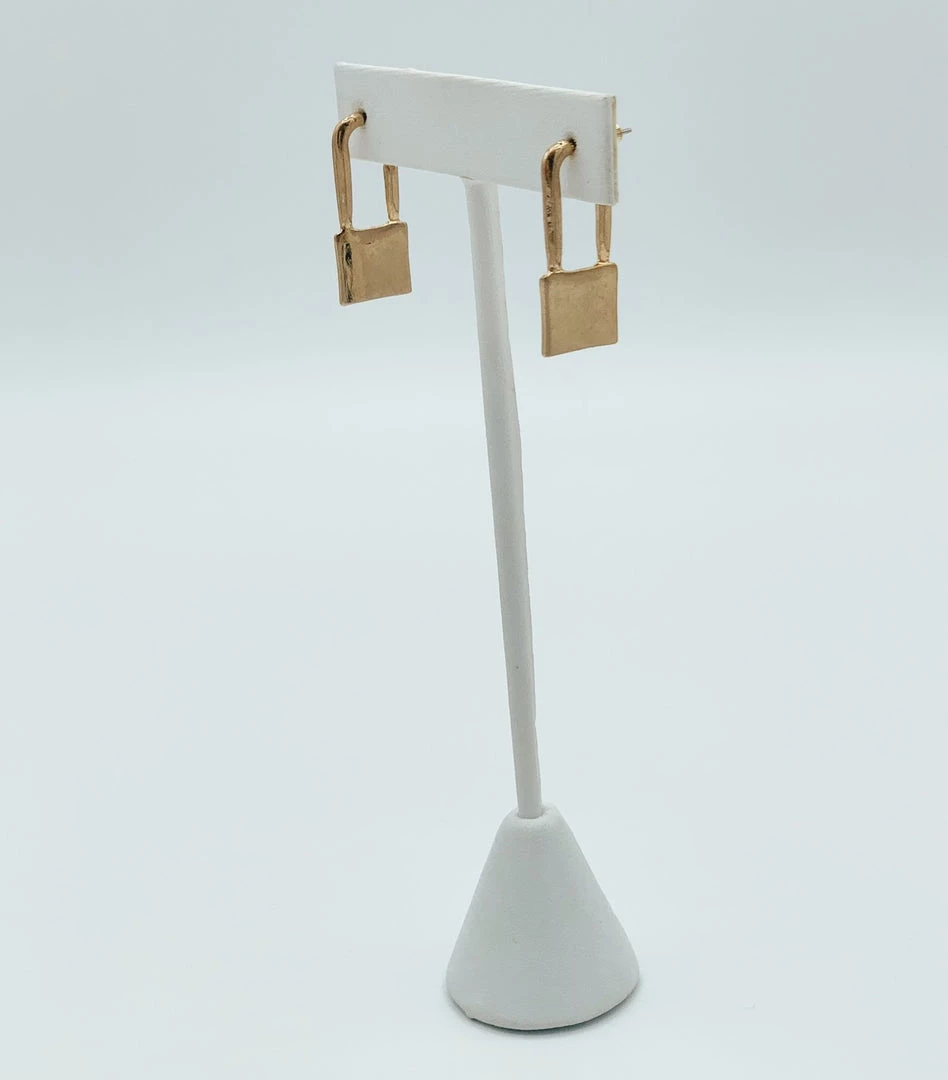 Indie Mae The Jasmine Lock Earrings 1 Indie Mae The Jasmine Lock Earrings