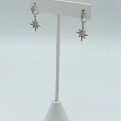 Indie Mae Jewelry Starburst Huggie Hoop