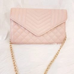 Indie Collection Blush Quilted Crossbody New Arrivals