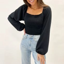 Indie Collection Smocked Bodysuit Clothes