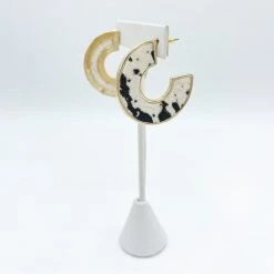 Indie Collection New Arrivals The Dallas Cowprint Hoops