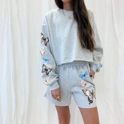 Indie Mae Butterfly Effect Lounge Shorts