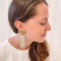 Indie Collection New Arrivals Bride Earrings