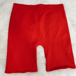 Indie Mae Ribbed Biker Shorts