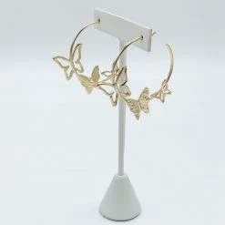 Indie Mae Wylder Butterfly Hoop Jewelry