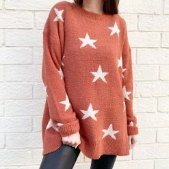 Indie Mae Fuzzy Starstruck Sweater