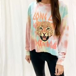 Indie Mae Tiger Tie Dye Tee