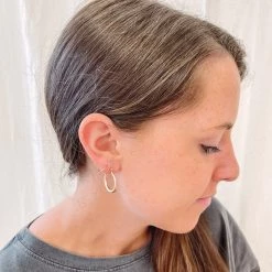 Indie Collection Camila Matte Hoops New Arrivals