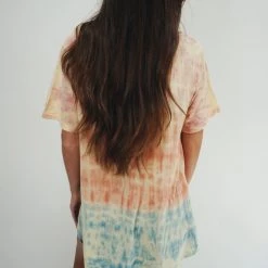 Indie Mae Watercolor Tie-Dye Top