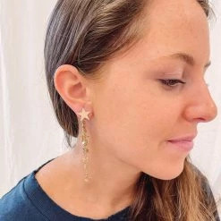 Indie Collection Star Gazer Earrings USA Collection