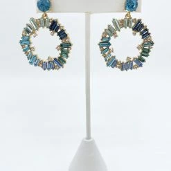 Indie Collection The Cindy Crystal Earrings