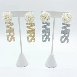 Indie Collection Mrs. To-Be Earrings New Arrivals