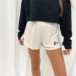 Indie Collection Embroidered Butterfly Lounge Shorts Clothes