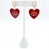 Indie Collection Genna Heart Earrings New Arrivals