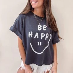 Indie Collection Be Happy Tee New Arrivals