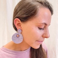 Indie Collection New Arrivals The Carrie Beaded Earrings