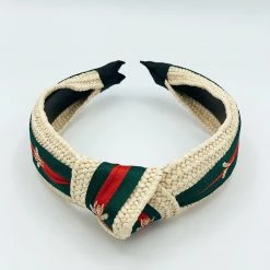 Indie Mae Accessories Printed Bee Headband