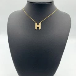 Indie Mae Jewelry Crystal Initial Necklace