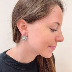 Indie Collection Jewelry The North Star Stud Earrings