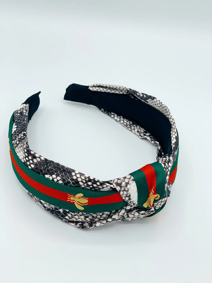 Indie Mae Jewelry Bee Embroidered Headband 5 Indie Mae Jewelry Bee Embroidered Headband