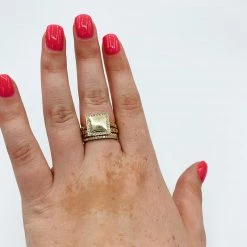 Indie Mae Rings Gold Plated Ring Set