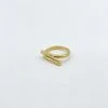 Indie Collection The Twist Gold Ring
