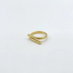 Indie Collection The Twist Gold Ring