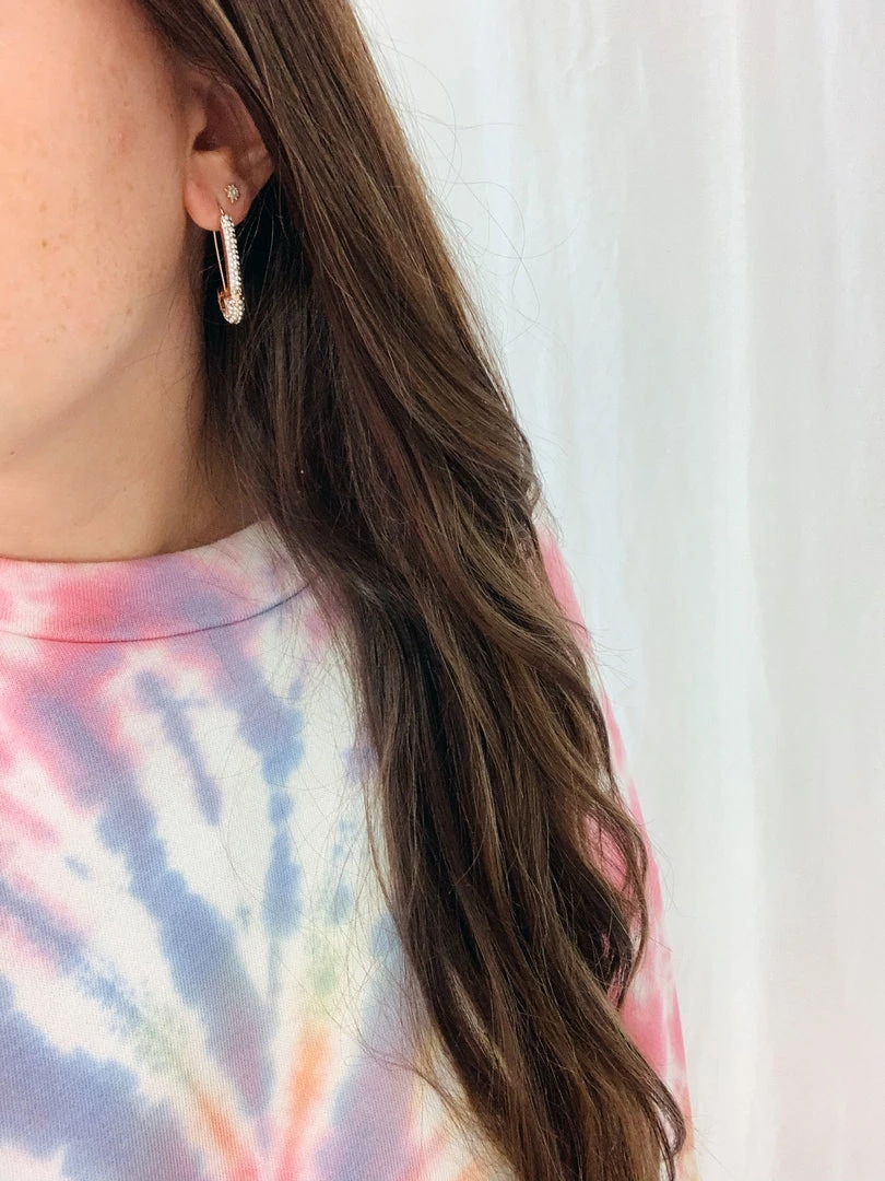 Indie Mae Sparkly Safety Pin Jewelry 2 Indie Mae Sparkly Safety Pin Jewelry