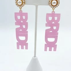 Indie Collection Barbie Bride Earrings