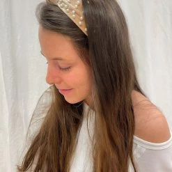 Indie Mae Velvet Pearl Headband Accessories
