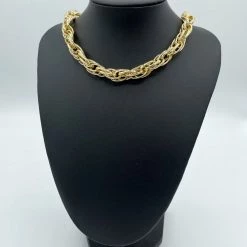 Indie Collection Aya Chunky Gold Necklace