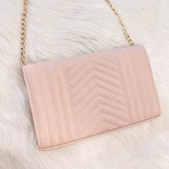 Indie Collection Blush Quilted Crossbody New Arrivals
